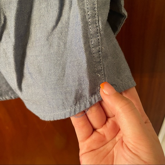 Lucky brand long sleeve denim button up - Picture 7 of 9